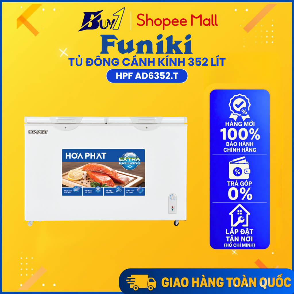 HPF AD6352.T - Tủ đông Hòa Phát HPF AD6352.T 352 lít - Hàng chính hãng