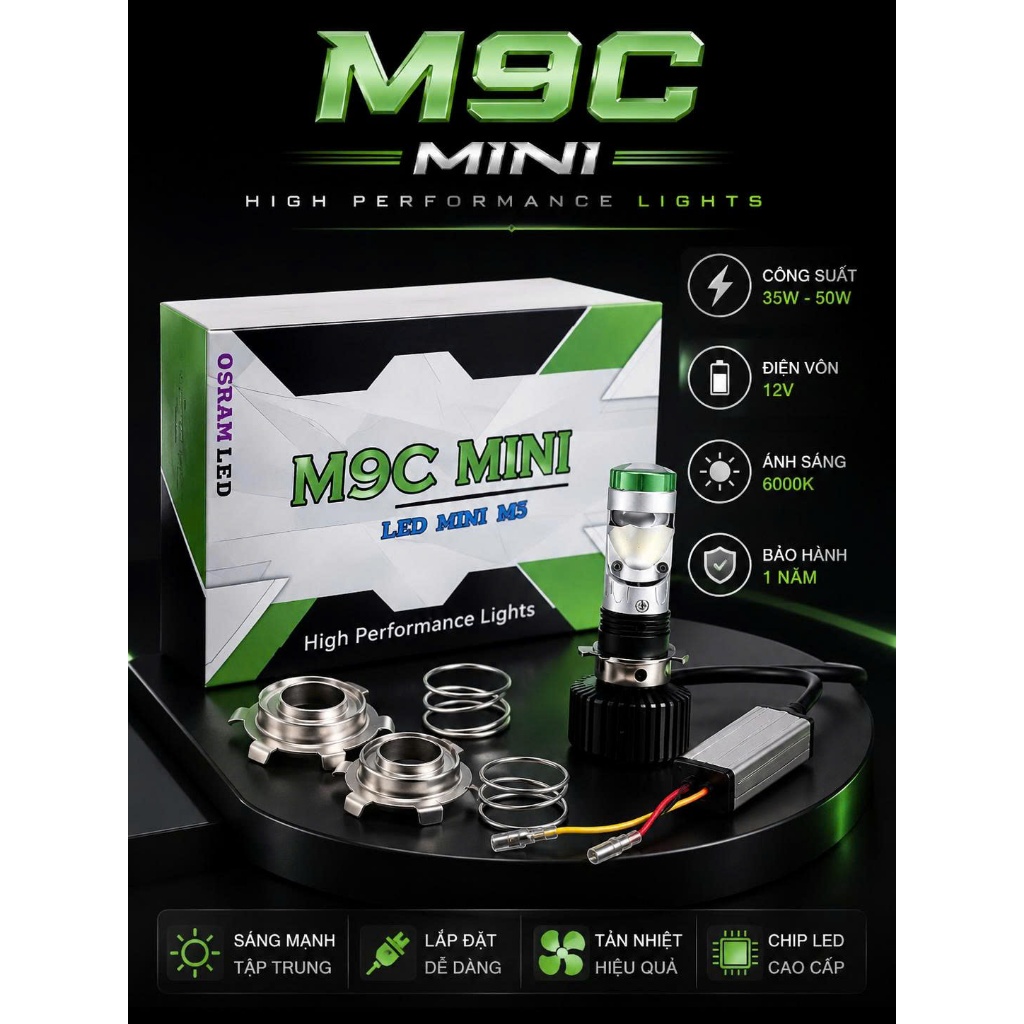 Bi Cầu M9C (Hộp 1 bóng) VNLight