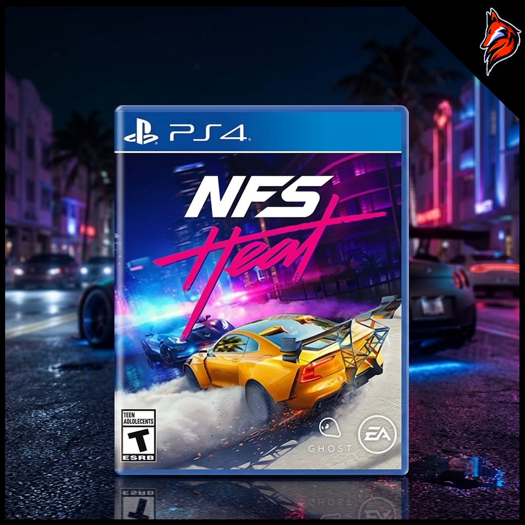 Đĩa Game Need For Speed NFS Heat (2ND) PS4 PS5