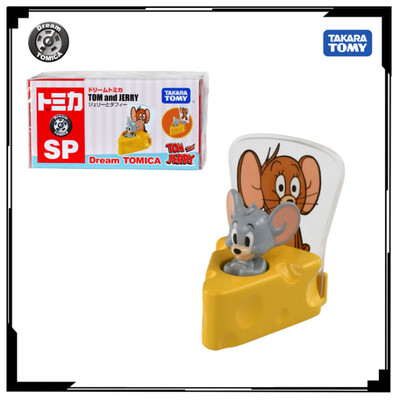 Xe mô hình nhân vật Tomica Dream SP Tom & Jerry & Tuffy 948957 fullbox chính hãng Takaratomy-Victoys