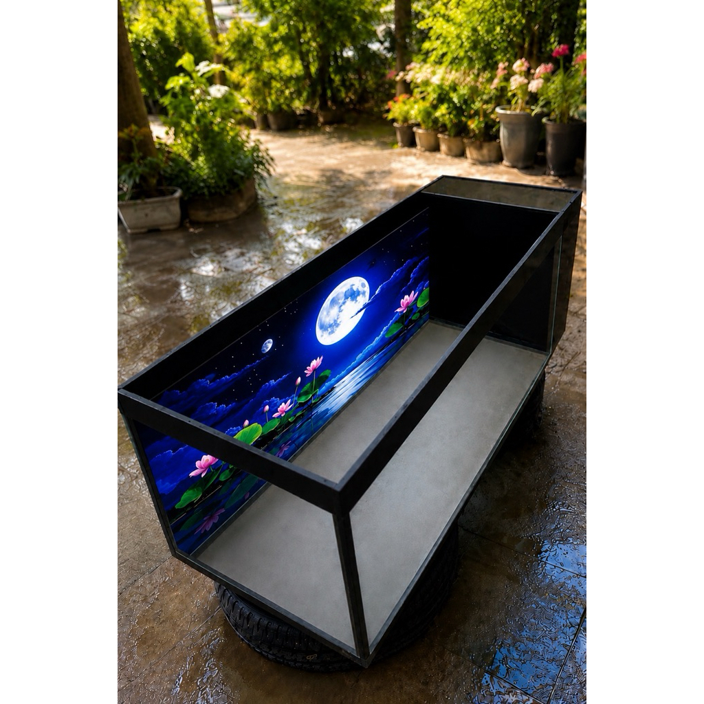 Bể lọc vách hông 60x40x40, kính 8, GH toàn quốc