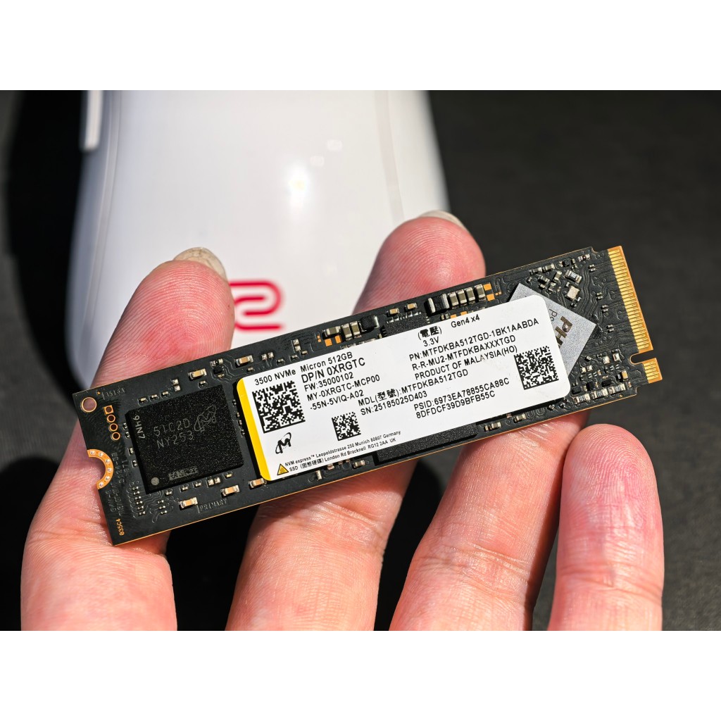 SSD Micron 3500 512GB Gen 4 NVMe PCle