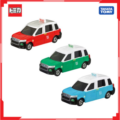Mô hình xe Tomica Asia:Hong Kong TAXI 3 Màu Fullbox chính hãng Takaratomy