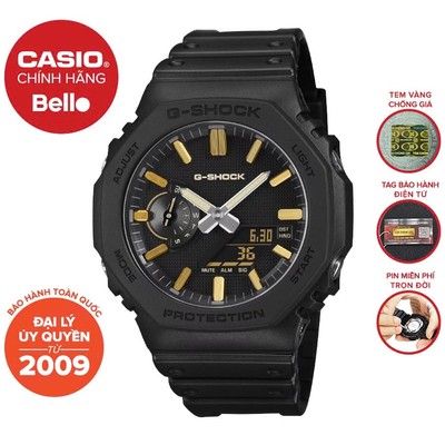 Đồng hồ Dây nhựa Nam Casio G-Shock GA-2100LXB-1A9DR chính hãng bảo hành 5 năm Pin trọn đời