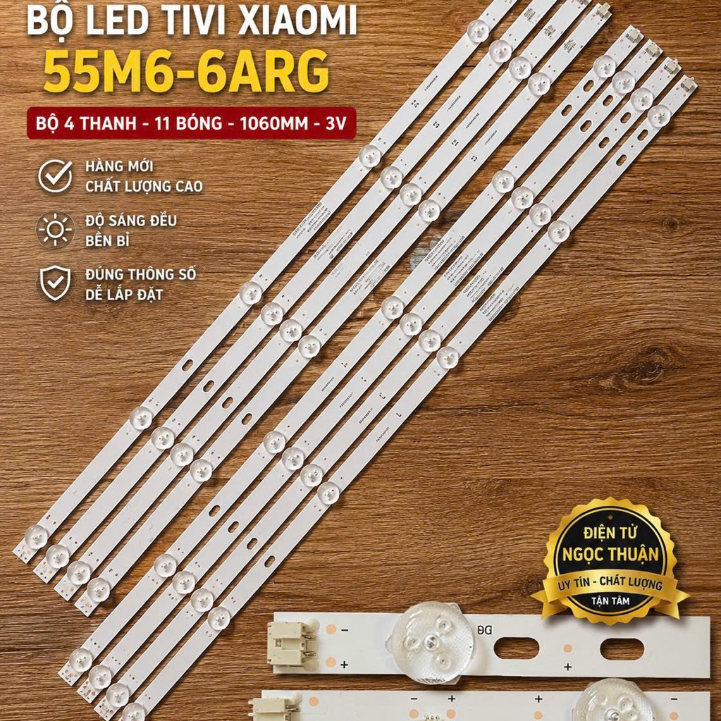 BỘ LED TIVI XIAOMI 55M6-6ARG / L55M8-A2SEA – HÀNG MỚI