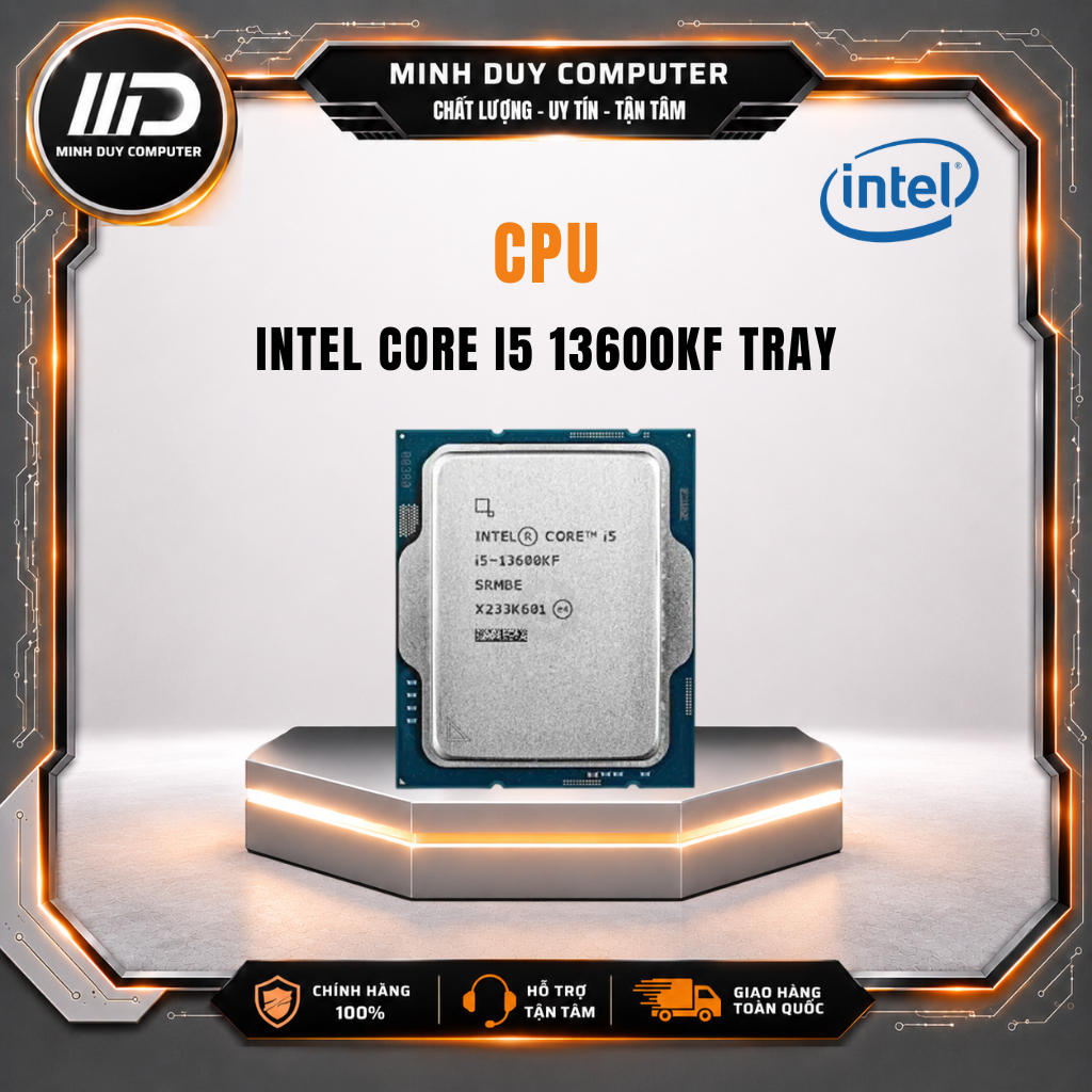 CPU INTEL CORE I5 13600KF TRAY - CHÍNH HÃNG - BẢO HÀNH 36 THÁNG