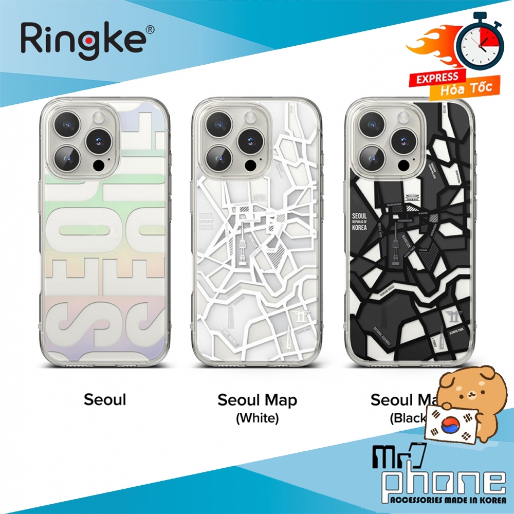 Ốp lưng Ringke Fusion Design iPhone 16 Pro Max / 16 Pro / iPhone 16 Plus / 16