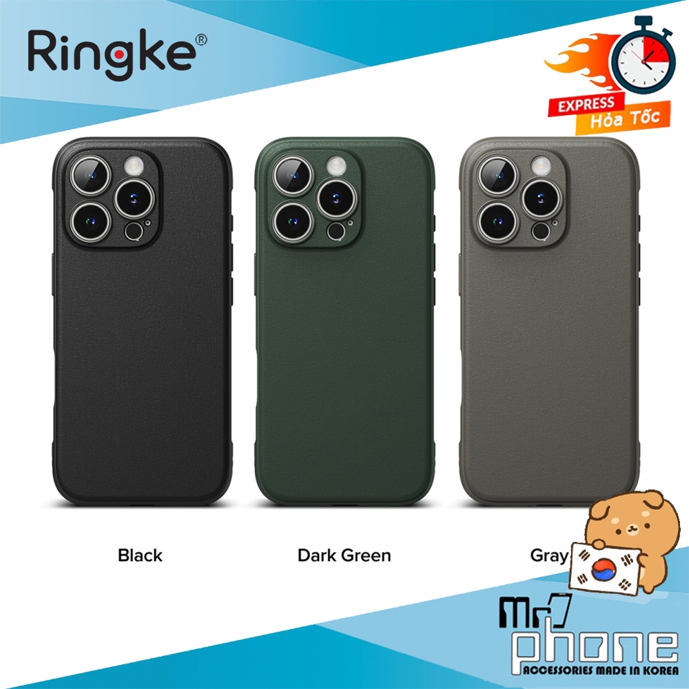 Ốp lưng Ringke Onyx iPhone 16 Pro Max / 16 Pro / iPhone 16 Plus / 16