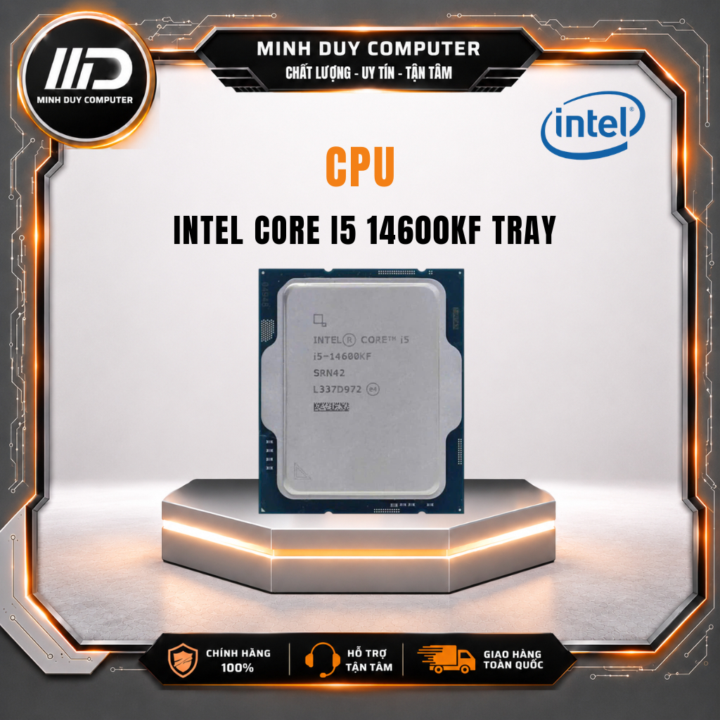 CPU INTEL CORE I5 14600KF TRAY - CHÍNH HÃNG - BẢO HÀNH 36 THÁNG