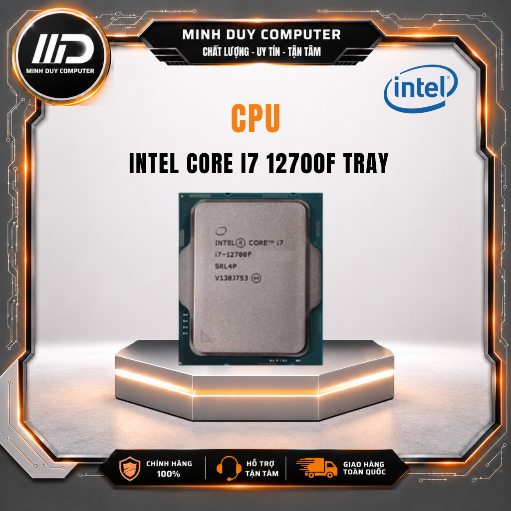 CPU INTEL CORE I7 12700F TRAY - CHÍNH HÃNG - BẢO HÀNH 36 THÁNG