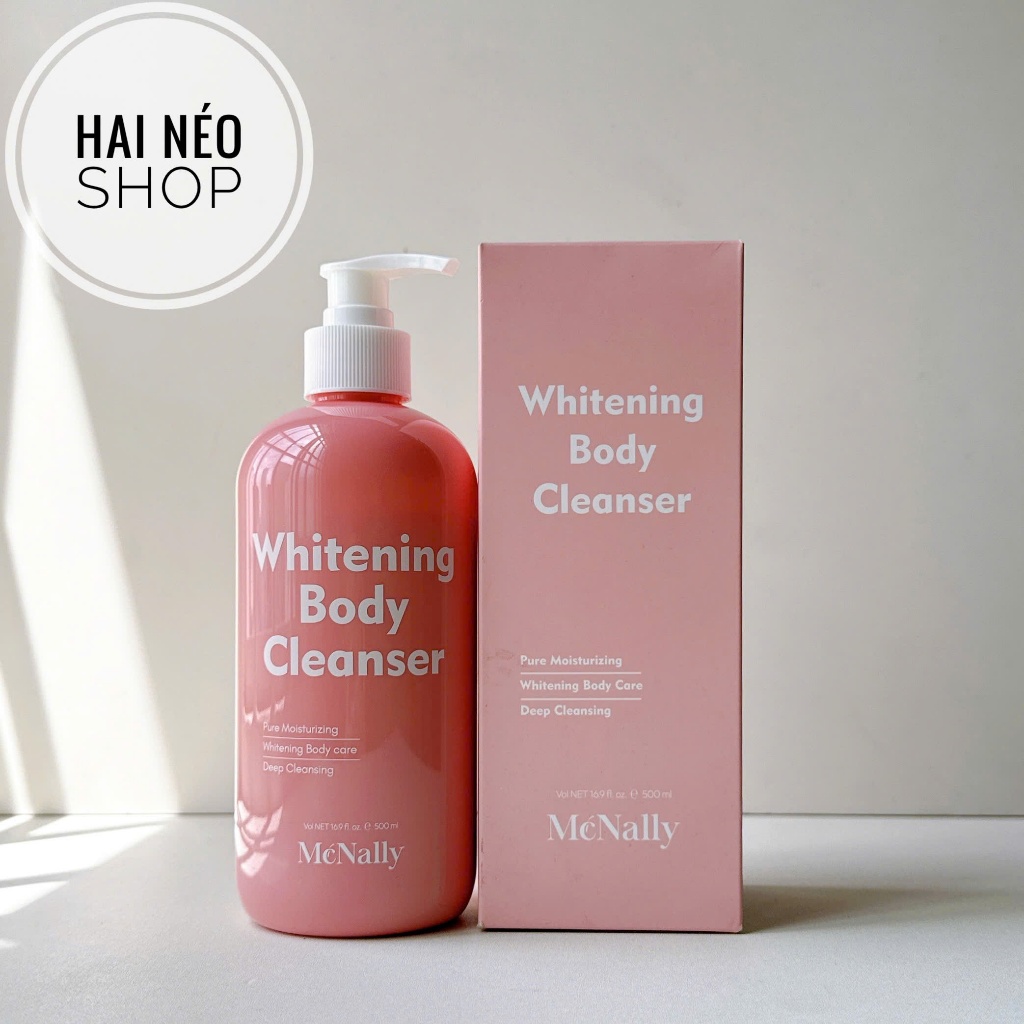 [DATE 23/03/2027] Sữa tắm Niacinamide, Cám gạo & Collagen thuỷ phân, dưỡng ẩm, trắng da, trẻ hoá McN