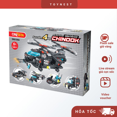 Đồ Chơi DUKA: Ghép Hình Lực Lượng Cơ Động