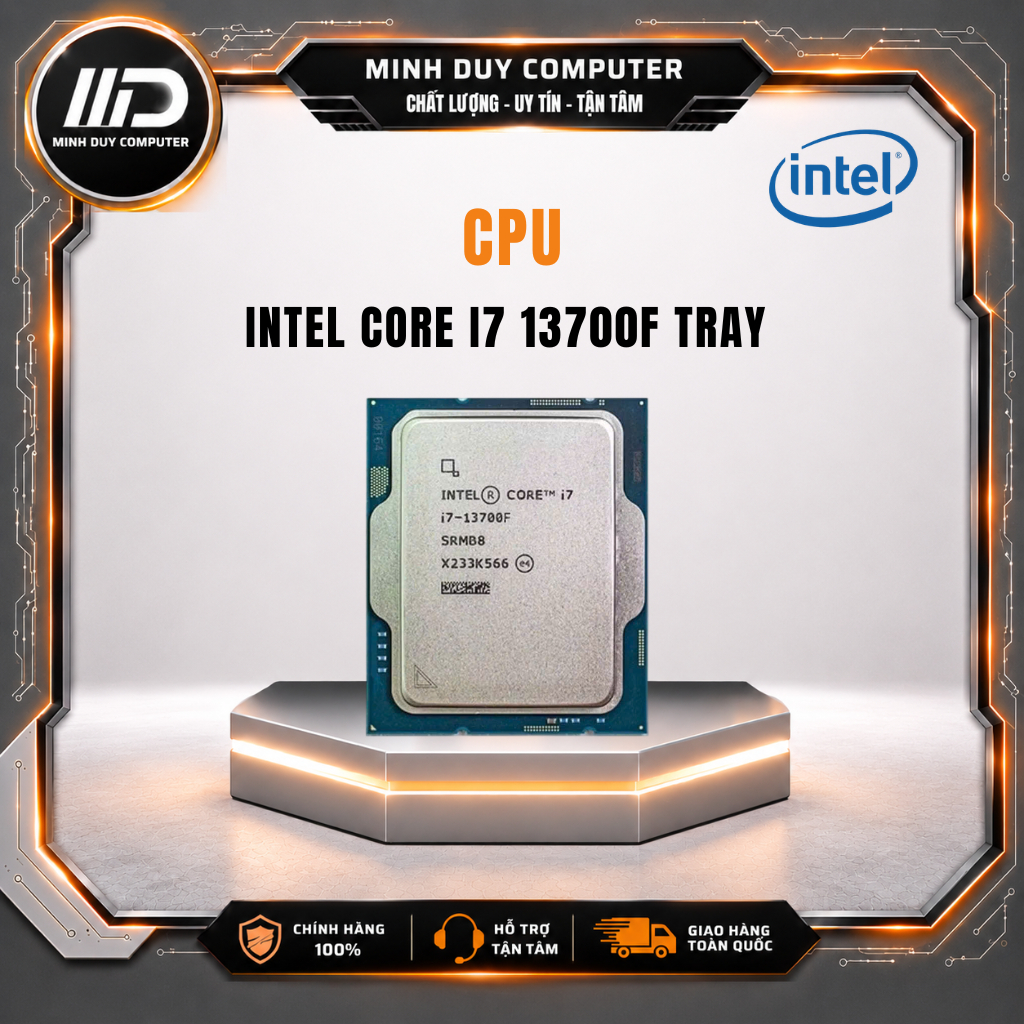 CPU INTEL CORE I7 13700F TRAY - CHÍNH HÃNG - BẢO HÀNH 36 THÁNG