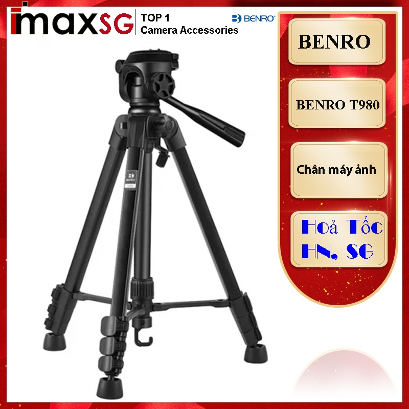 CHÂN MÁY ẢNH BENRO T980 + QUÀ TẶNG