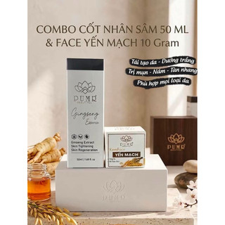 COMBO CỐT SÂM 50ML  + KEM FACE PUMR