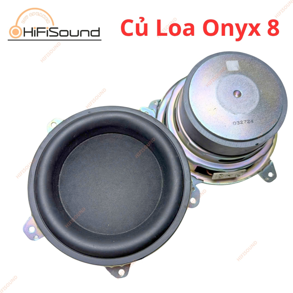 Củ loa HK onyx 8, 5 inch công suất 40-60w 2ohm, loa tháo máy bass mạnh mẽ
