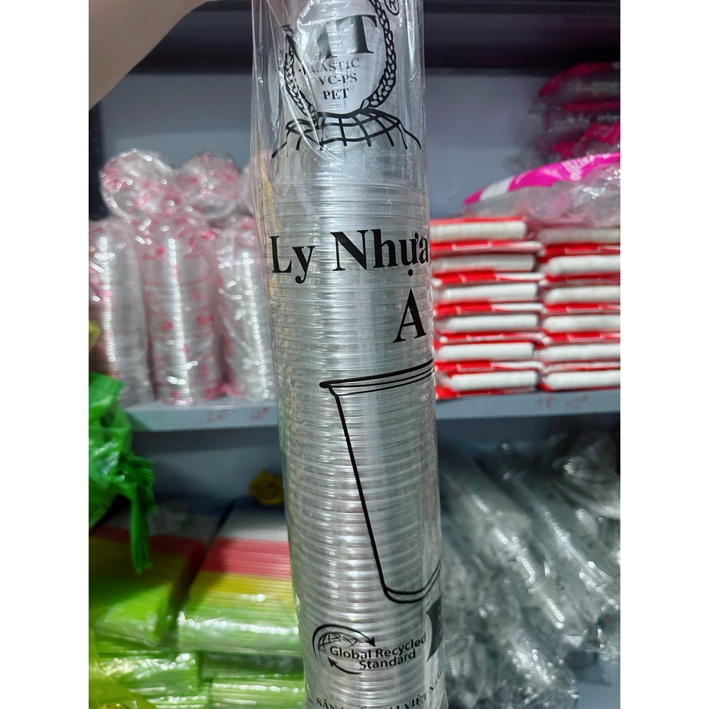50 ly PET 360ml. Ly + nắp cầu phi 93