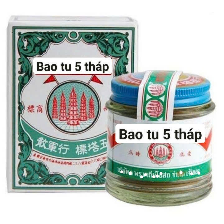 Bao Tử Thái 5 Tháp - Bao Tử Thái Lan - Hỗ trợ đau dạ dày, trào ngược, ợ chua, buồn nôn
