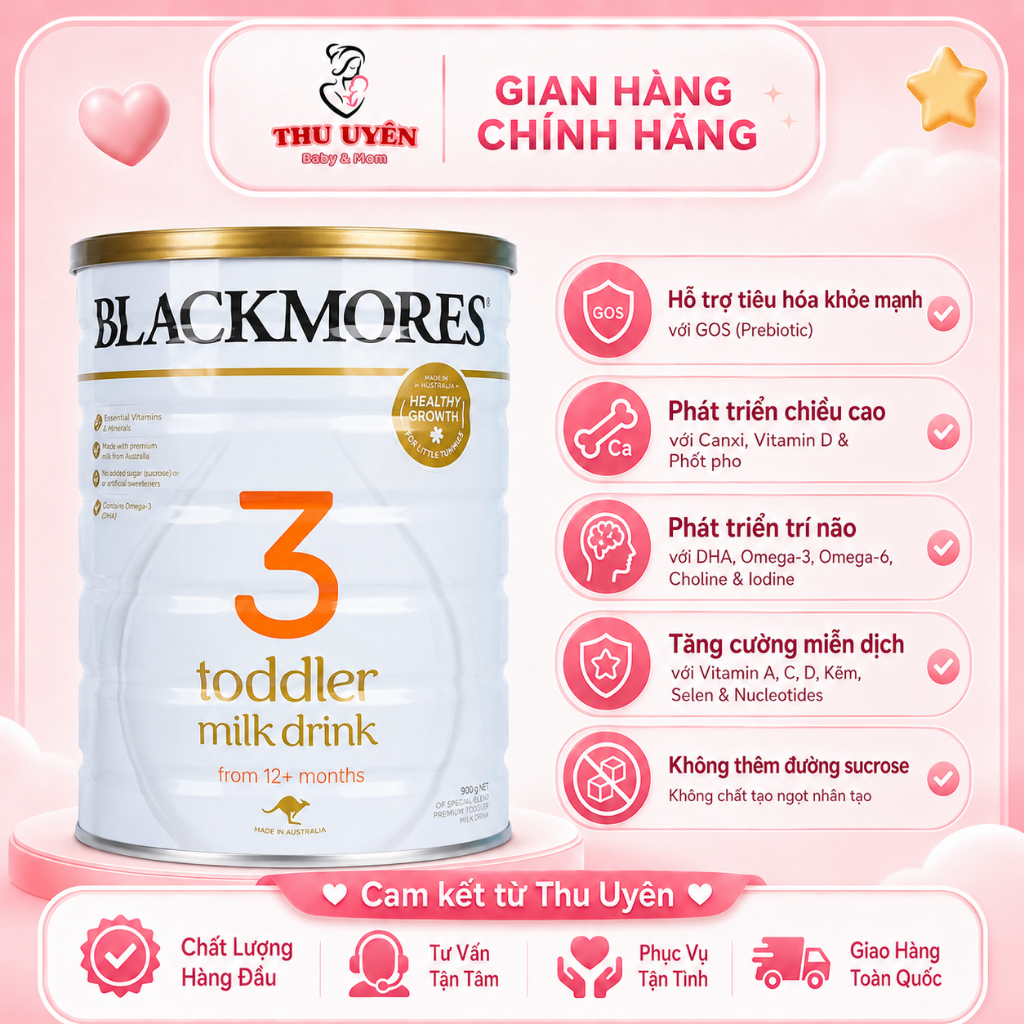 Sữa Blackmores/Blackmores JNR Balance + Nội Địa Úc Đủ Số 1-2-3 Date Xa