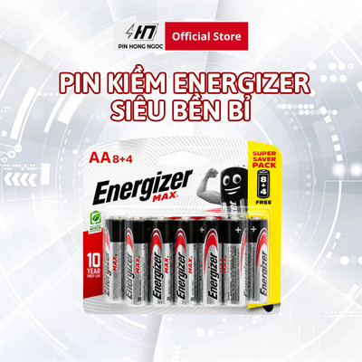 Pin Energizer AA/AAA 1,5 V Siêu Bền , Không chảy nước Hàng Chính hãng