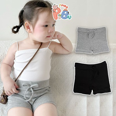 Quần Đùi Ôm Bé Gái Vải Cotton Gân Mềm Mịn Co Giãn - SIMEEFA-Pibo Store-QDBK02