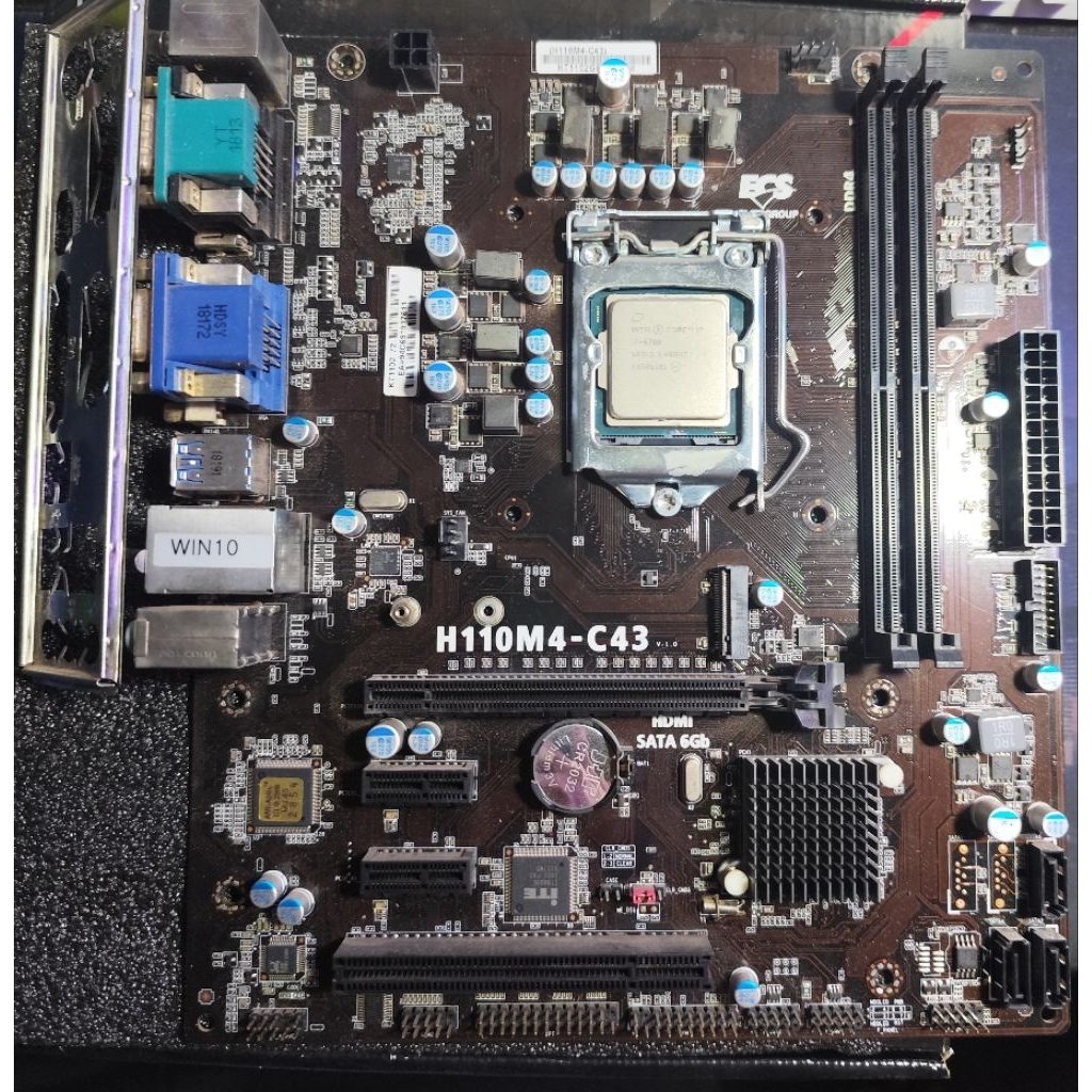main chip H110m4-c43 + i7 6700 socket LGA1151 ( free tản stock)