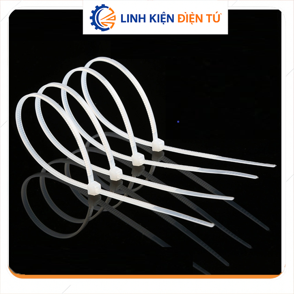 [Linh Kiện Điện Tử][G68] Combo 50 Dây Rút Nhựa 3*100mm