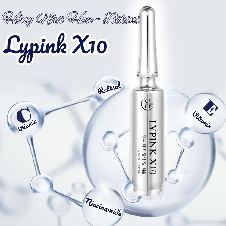 Lypink X10 Kem Làm Hồng Nhũ Hoa Vùng Kín Kem Mẫu Mới