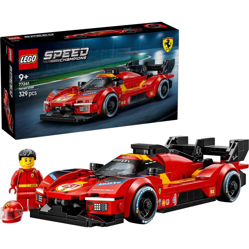 77261 LEGO Speed Champions Ferrari 499P -  Siêu xe  Đồ chơi lắp ráp 2026