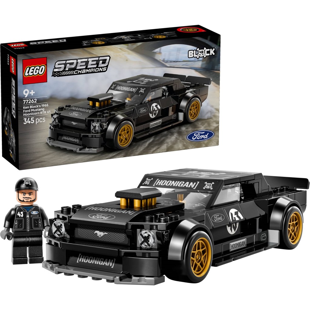 77262 LEGO Speed Champions Ken Block's 1965 Ford Mustang Hoonicorn RTR V1 - Siêu xe  Đồ chơi lắp ráp