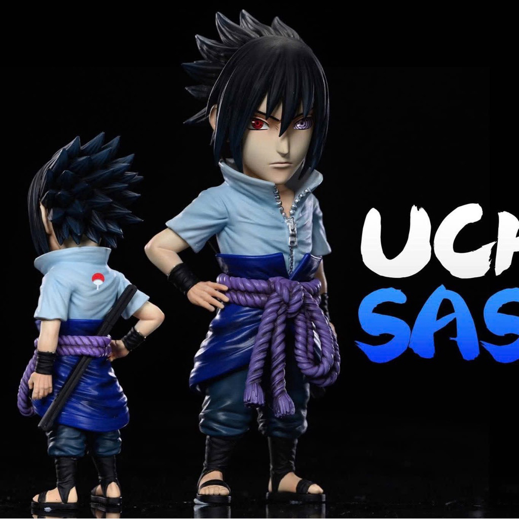 Mô hình Resin WCF chính hãng League Studio Naruto Shippuden Uchiha Sasuke