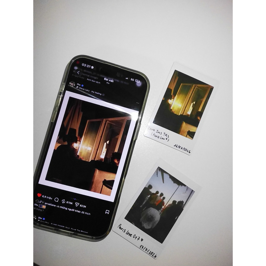 In ảnh Polaroid