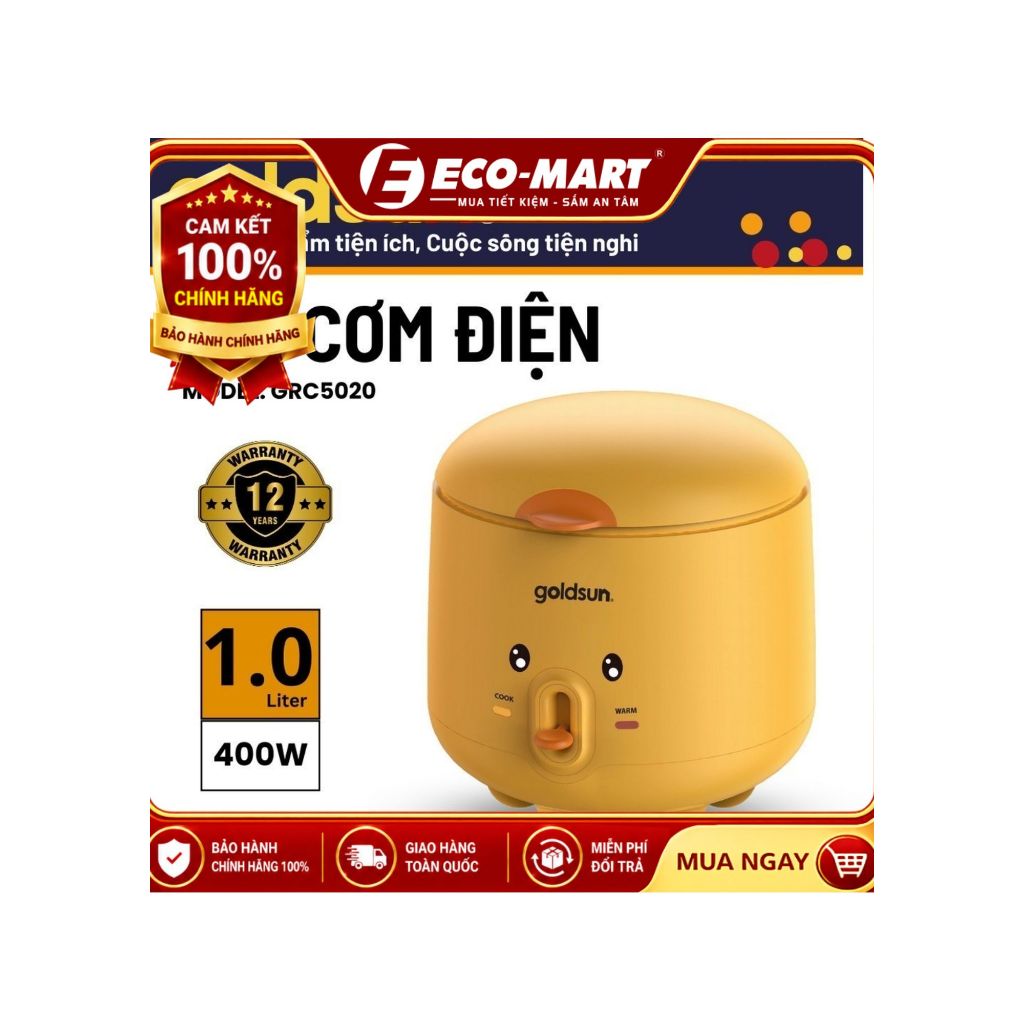 Nồi cơm điện Goldsun 1 lít GRC5020