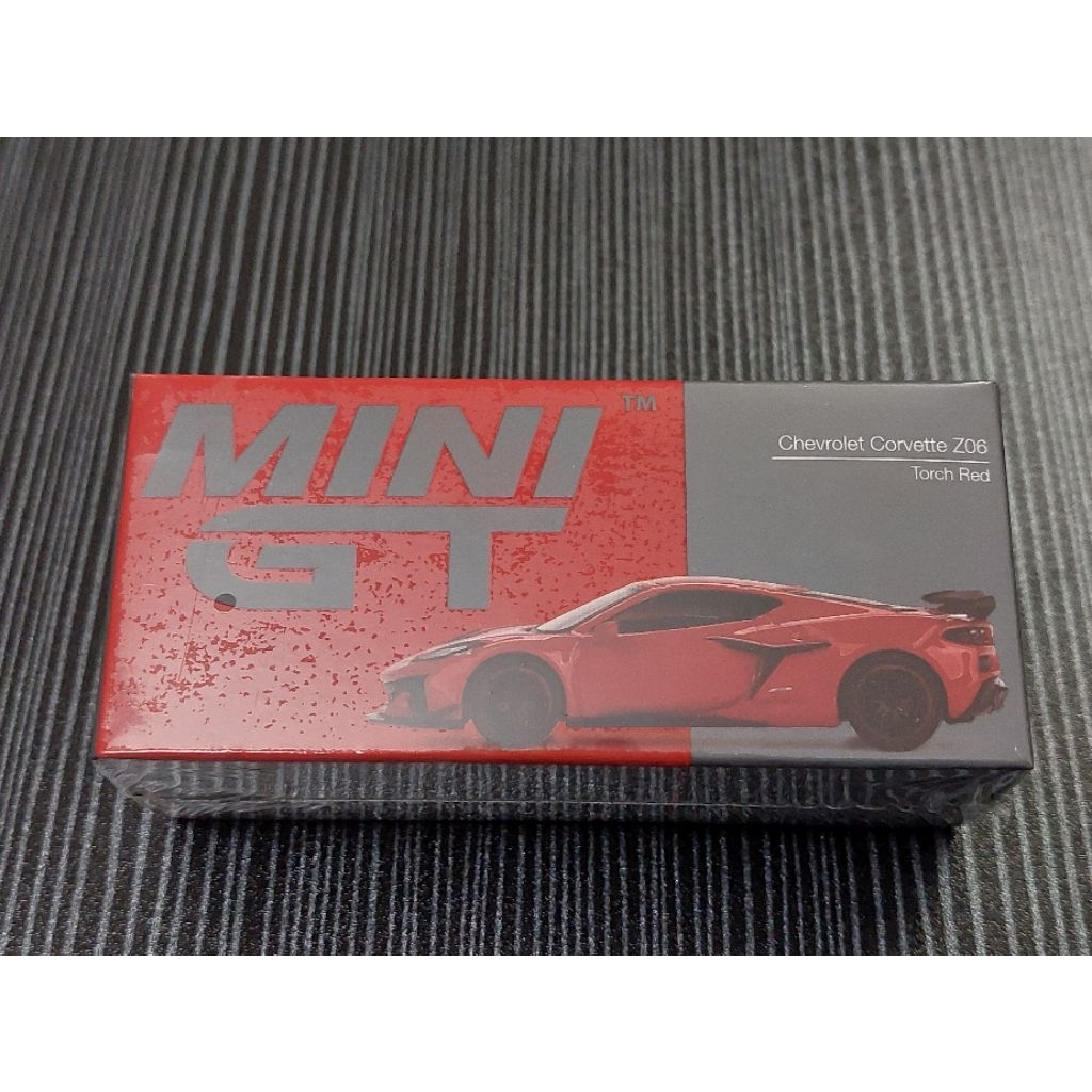 Toysk xe mô hình Chevrolet Corvette Z06 MiniGT # Đỏ tỷ lệ 1:64