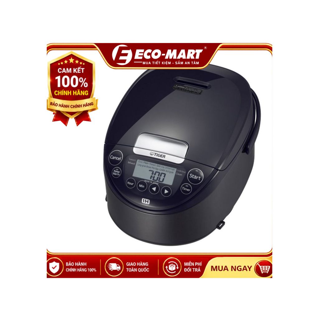 Nồi cơm điện cao tần Tiger 1.8 lít JPW-H18V-KV
