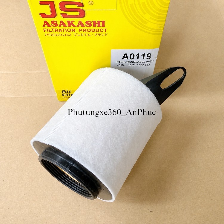 Lọc gió động cơ cao cấp BMW 320i 2.0 máy xăng 2004, 2005, 2006, 2007, 2008, 2009, 2010, 2011...2013