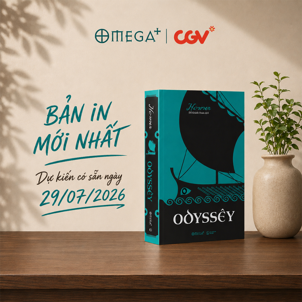 Sách: Odyssey - Homer (Tái bản 2026)
