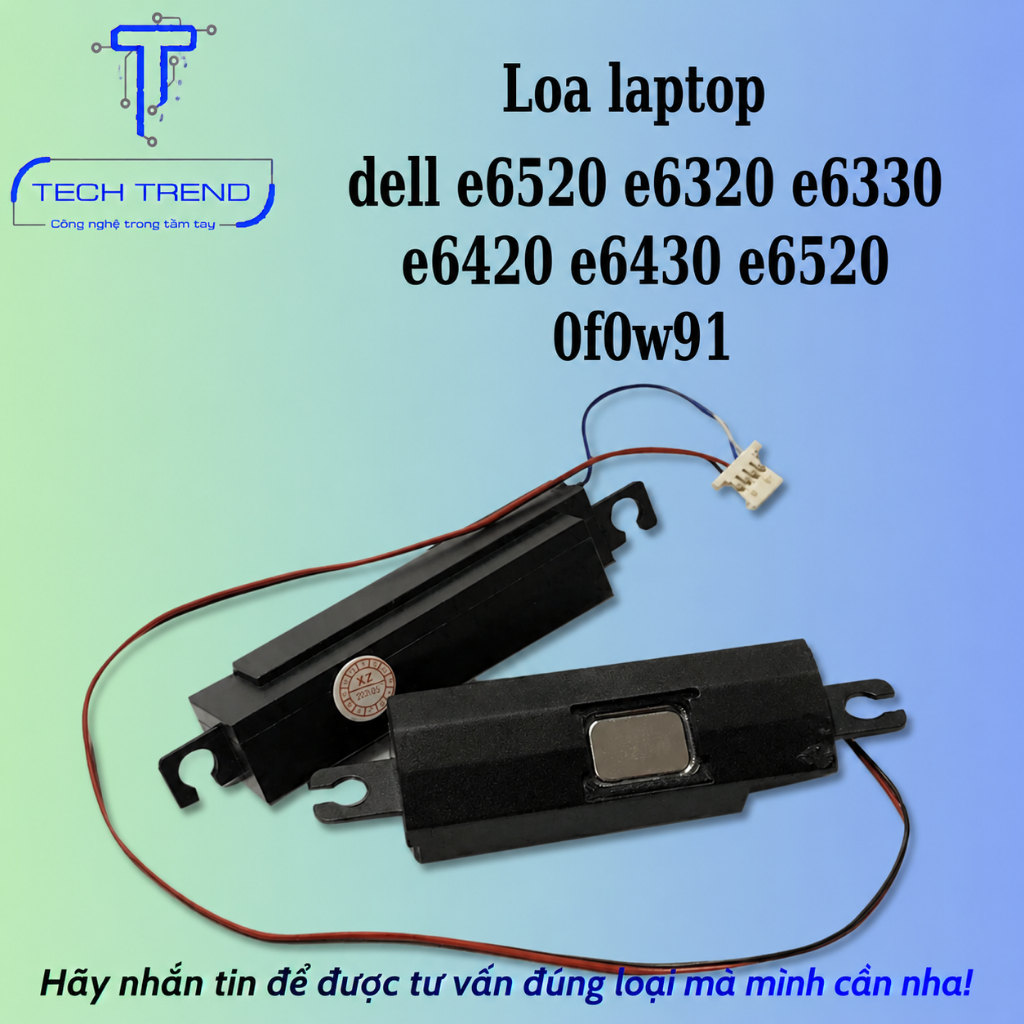 loa laptop tương thích Thay Thế Chất Lượng Cao Cho dell e6520 e6320 e6330 e6420 e6430 e6520 0f0w91