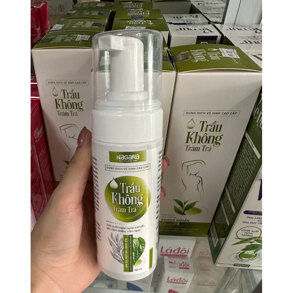Dung dịch vệ sinh trầu không tràm trà(150ml)