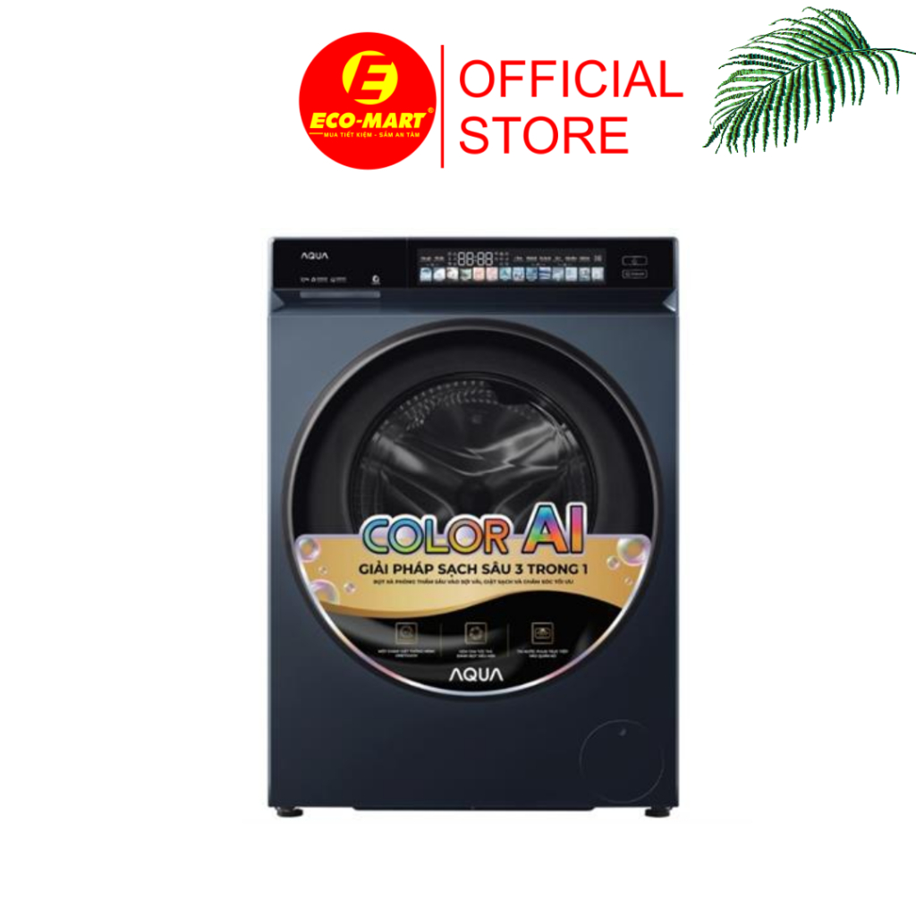 Máy giặt Aqua Inverter 12 kg AW12-B4377U1L(GN) ( không có phân bổ nước xả nước giặt) có lắp đặt