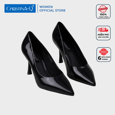 Giày Nữ Cao Gót Bít Mũi Nhọn CHRISTINA-Q GBN476K