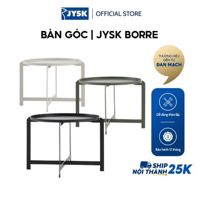Bàn góc | JYSK  BORRE | thép | nhiều màu | Ø50xC40cm