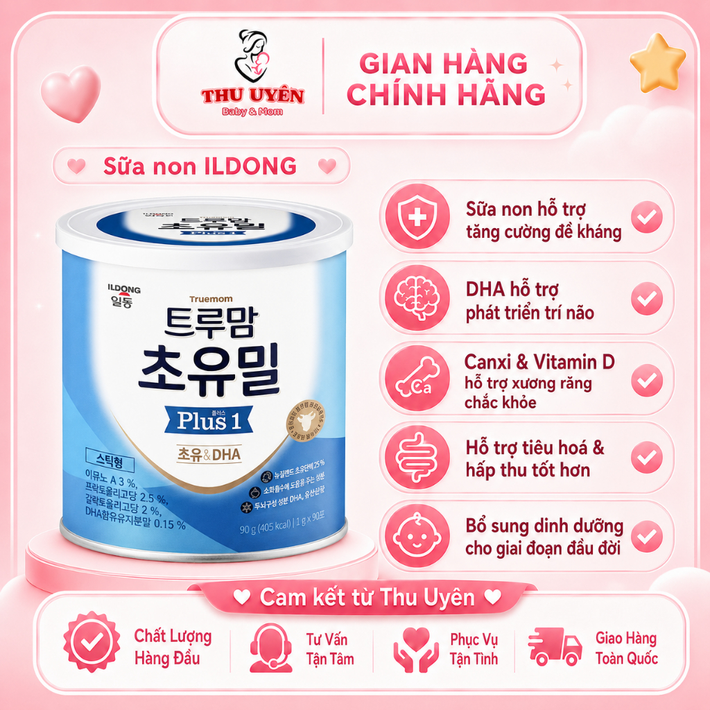 Sữa Non Ildong/ Men Vi Sinh Ildong Nội Địa Hàn Quốc Phương Linh Phân Phối Chính Hãng