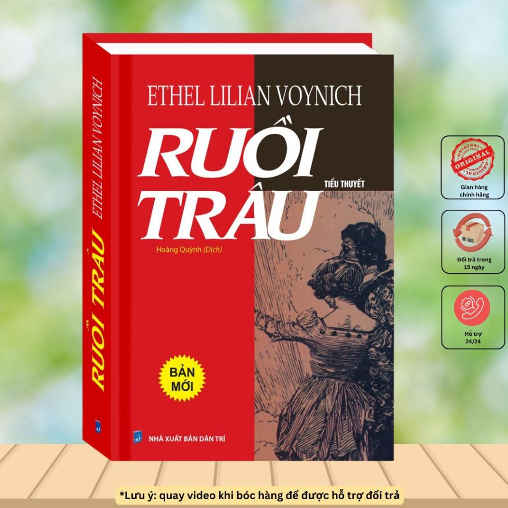 Sách - Ruồi Trâu - Câu chuyện về niềm tin, tình yêu và lòng can đảm