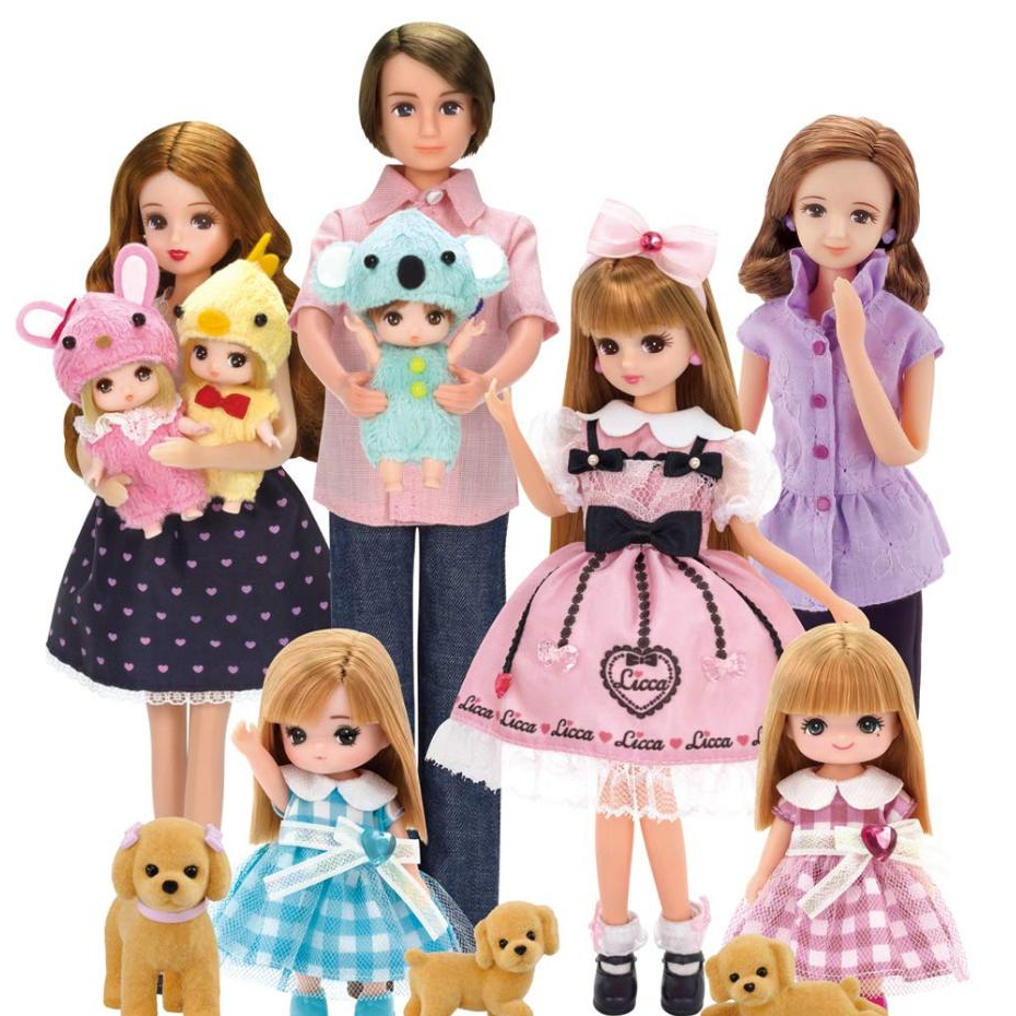 {Đủ Mẫu} Búp Bê Nhật Bản Licca-chan body dẽo (Hàng Tồn Kho)