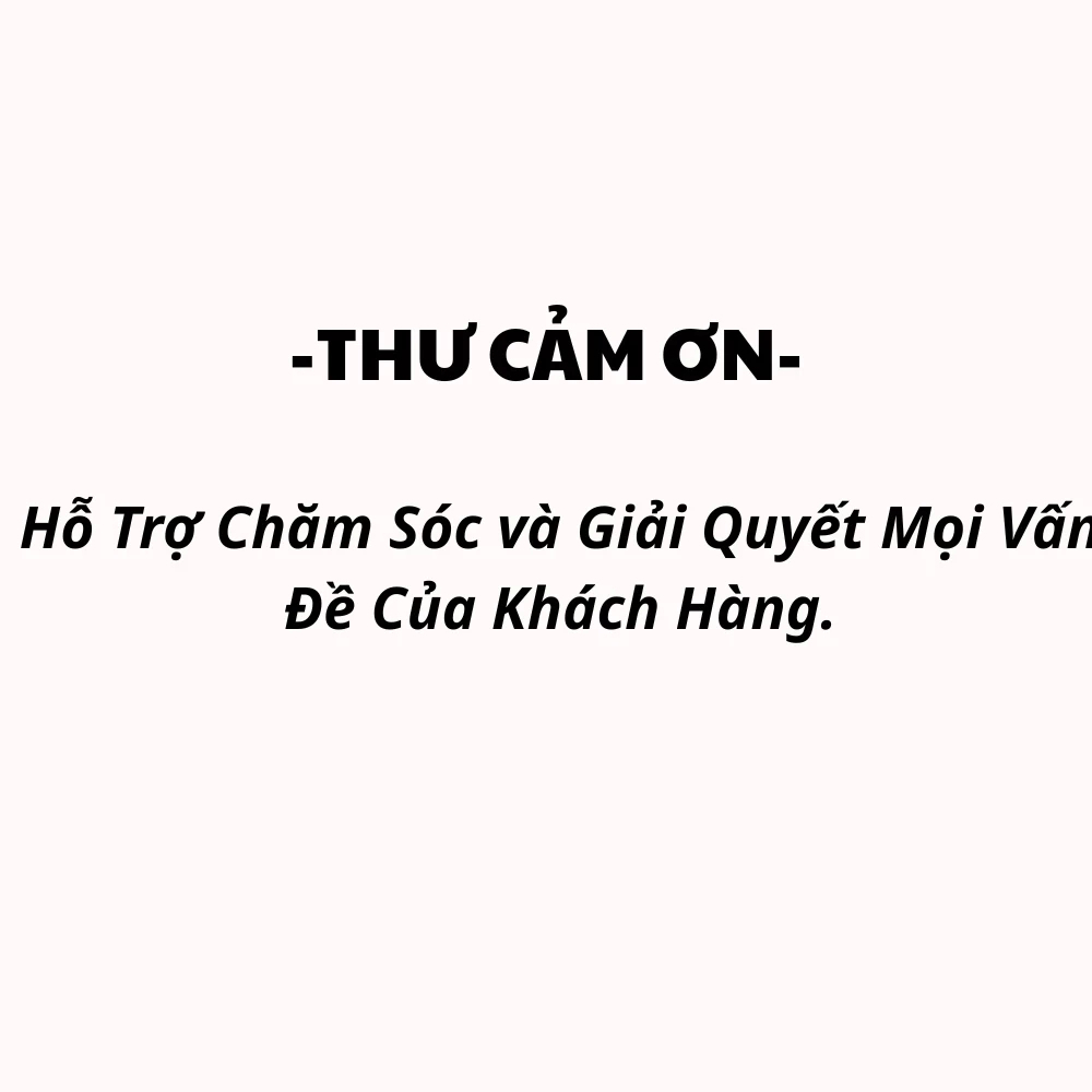 Thời Trang Áo Thun CIAN - Thư Cảm Ơn 01
