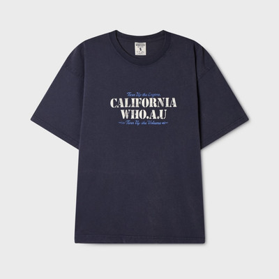 Áo Thun WHO.A.U Rock Music Vintage Dyed T-shirt_WHRPGB733U