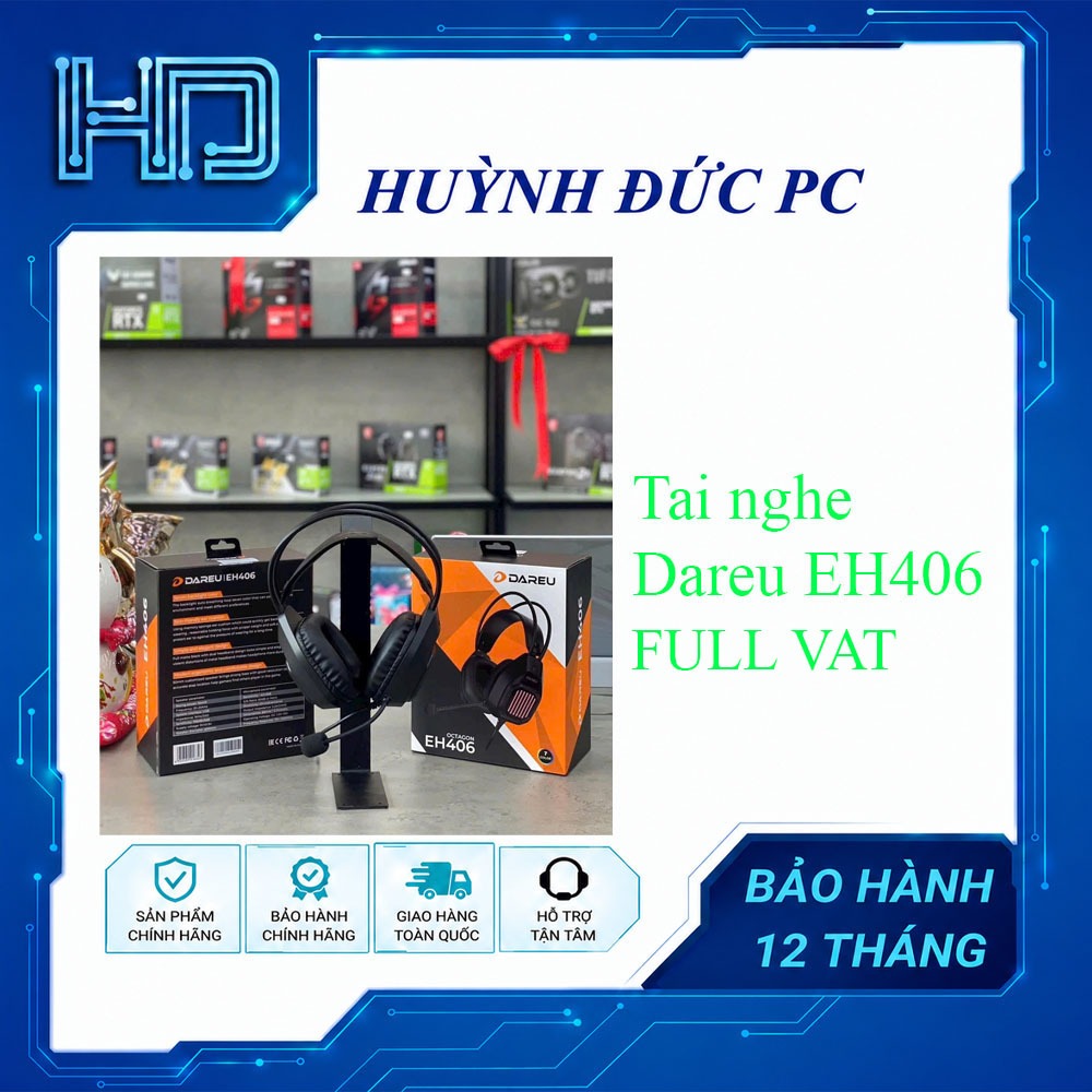 Tai nghe Chụp Tai Dareu EH406