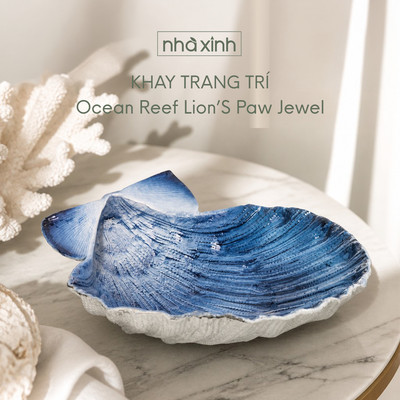 Khay Trang Trí Ocean Reef Lion’S Paw Jewel - Nhà Xinh