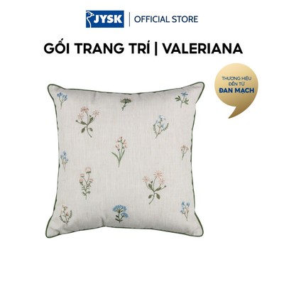 Gối trang trí | JYSK VALERIANA | polyester/linen | be | R45xD45cm